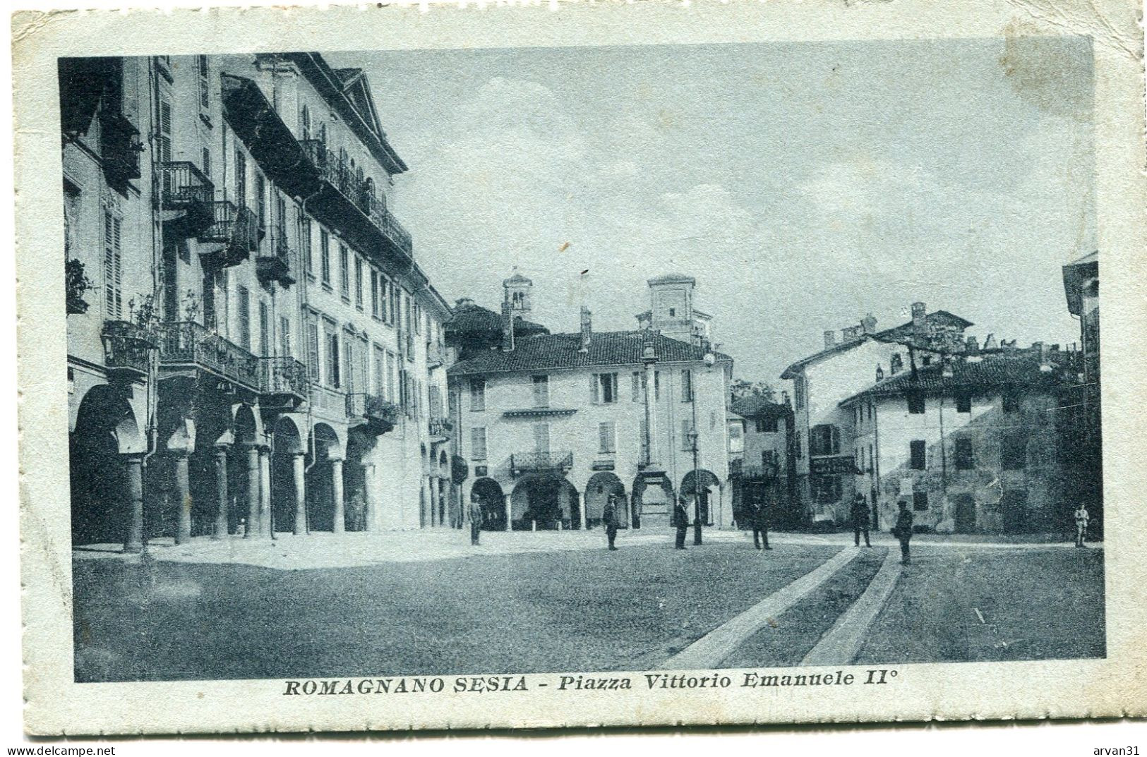 ROMAGNANO SEISA - PIAZZA VITTORIO EMANUELE II °   - - Other & Unclassified