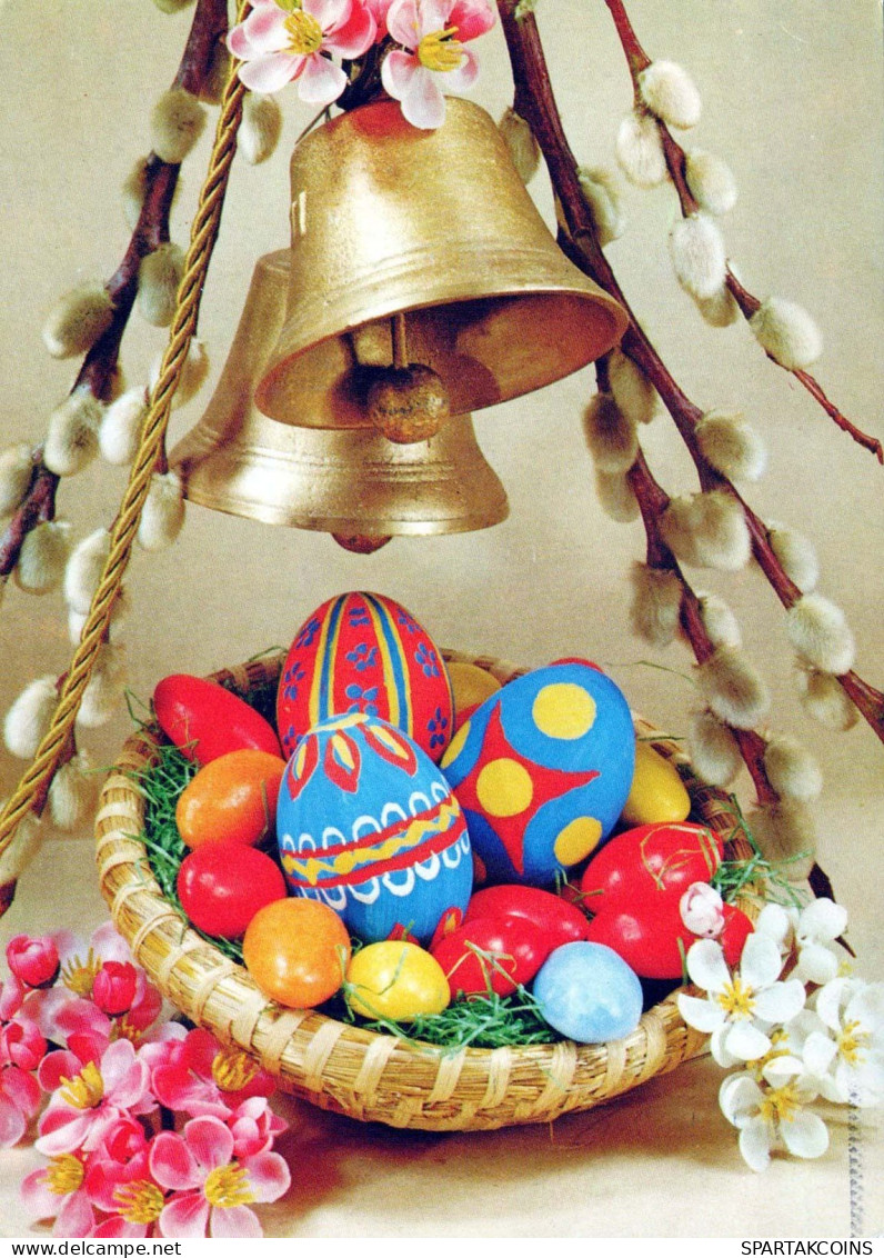 PASQUA UOVO Vintage Cartolina CPSM #PBO173.A - Ostern