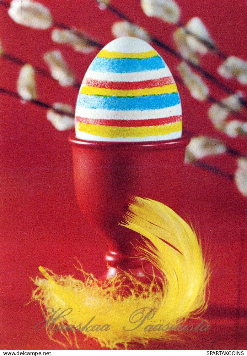 PASQUA UOVO Vintage Cartolina CPSM #PBO183.A - Easter