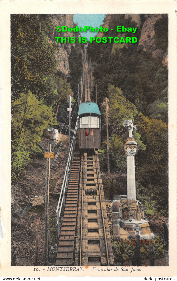 R420506 Montserrat. Funicular De San Juan. L. Roisin - World