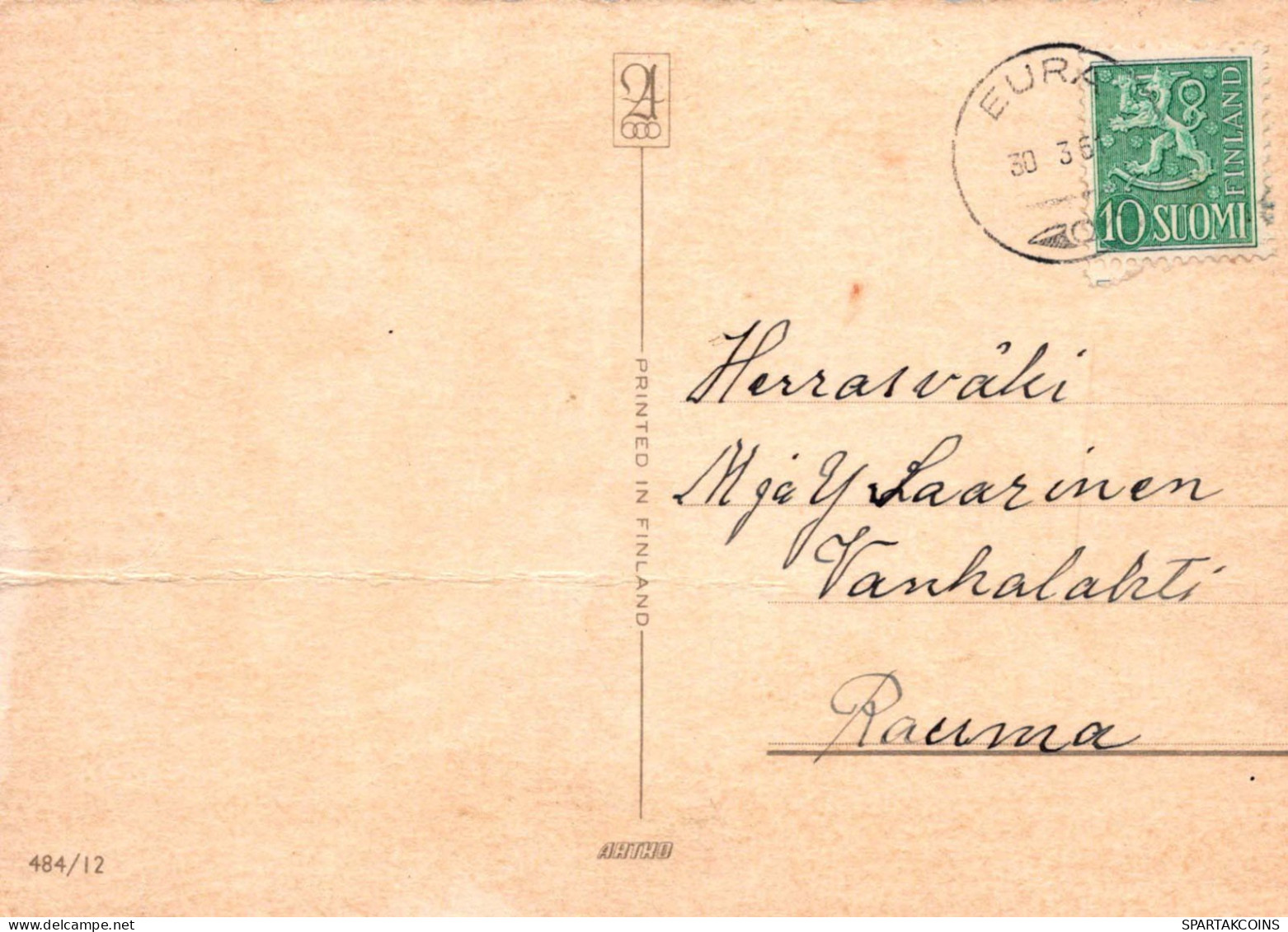 PASCUA HUEVO Vintage Tarjeta Postal CPSM #PBO117.A - Easter