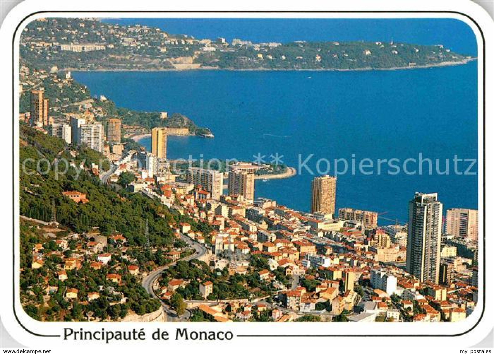 72721861 Monte-Carlo Luftbild Cap Martin Monte-Carlo - Sonstige & Ohne Zuordnung