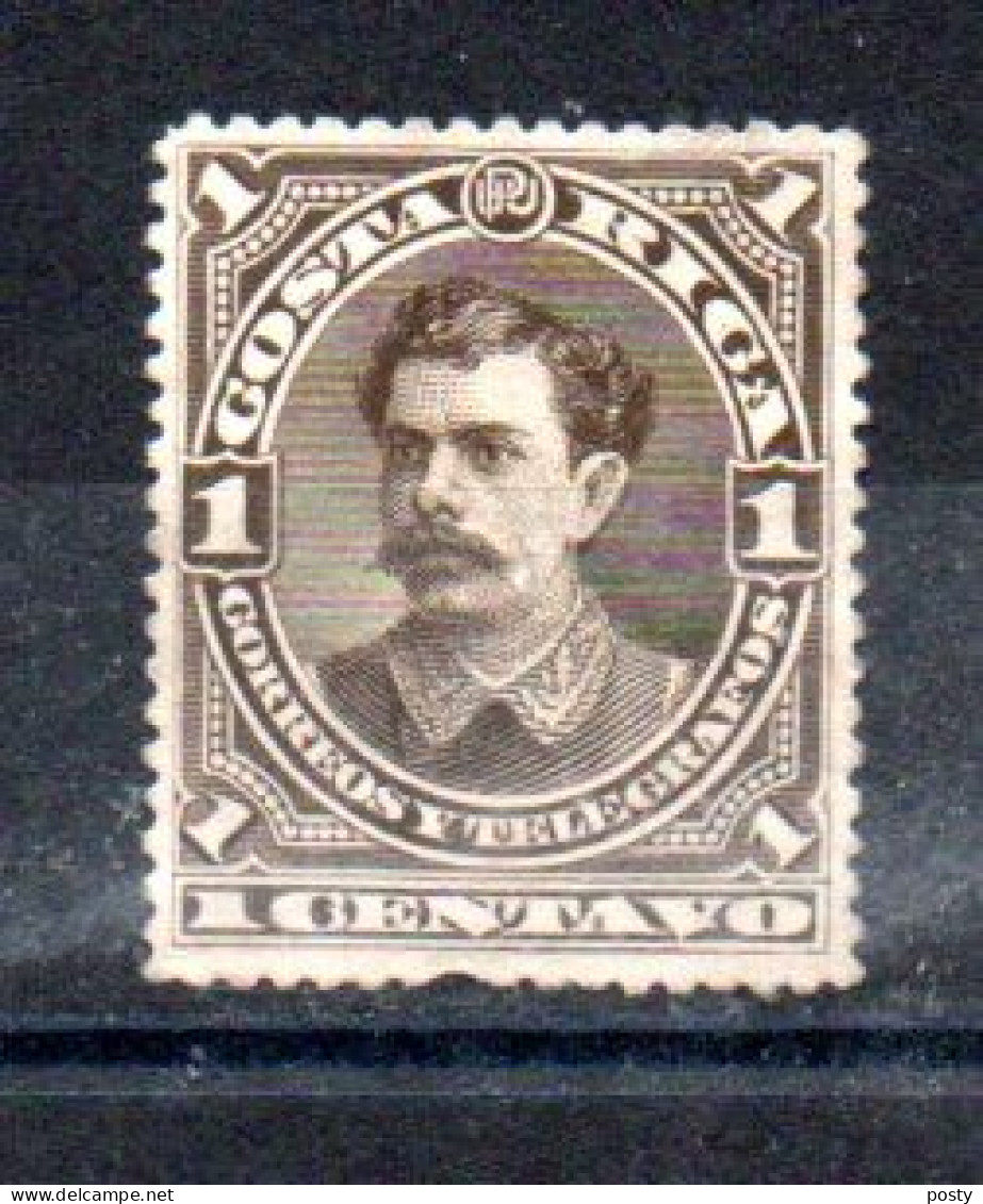 COSTA RICA - GENERAL BERNARDO SOTO - 1899 - 1 - - Costa Rica