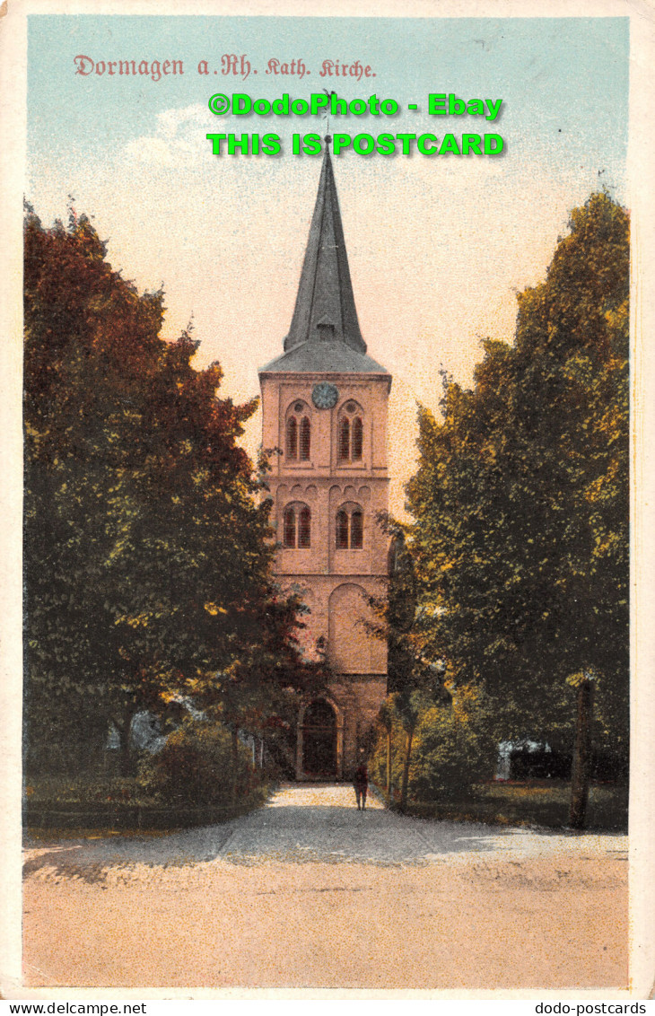 R421170 Dormagen A. Rh. Kath. Kirche. Verlag Stadte And Landschafts. J. Krapohl. - World