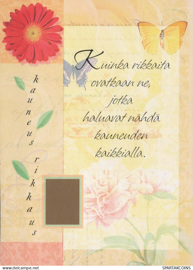 FIORI Vintage Cartolina CPSM #PBZ286.A - Flowers