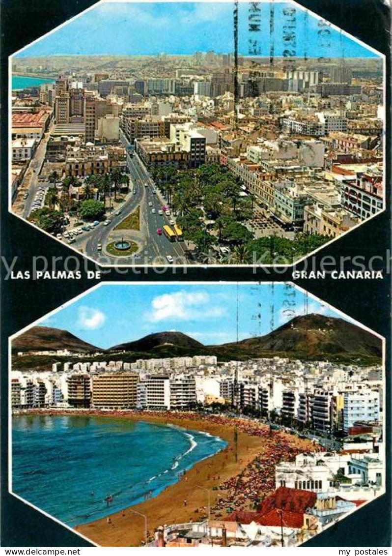 72721799 Las Palmas Gran Canaria Hotelanlagen Strand Luftaufnahme  - Sonstige & Ohne Zuordnung