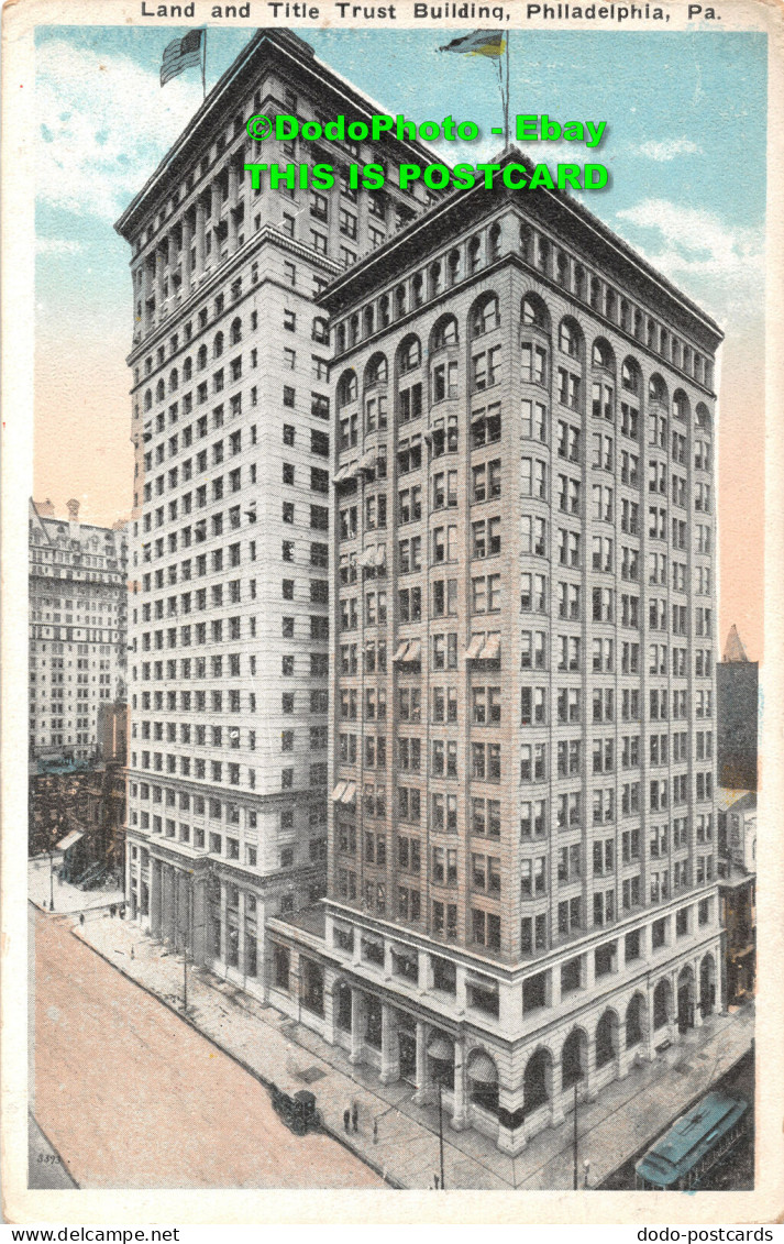 R420970 Pa. Philadelphia. Land And Title Trust Building. P. Sander - World