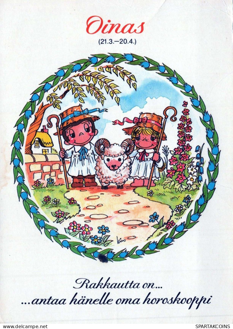 CHILDREN HUMOUR Vintage Postcard CPSM #PBV398.A - Humorvolle Karten