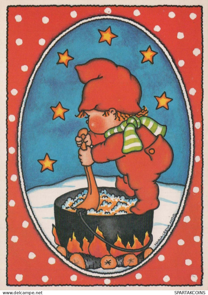 CHILDREN HUMOUR Vintage Postcard CPSM #PBV373.A - Cartes Humoristiques