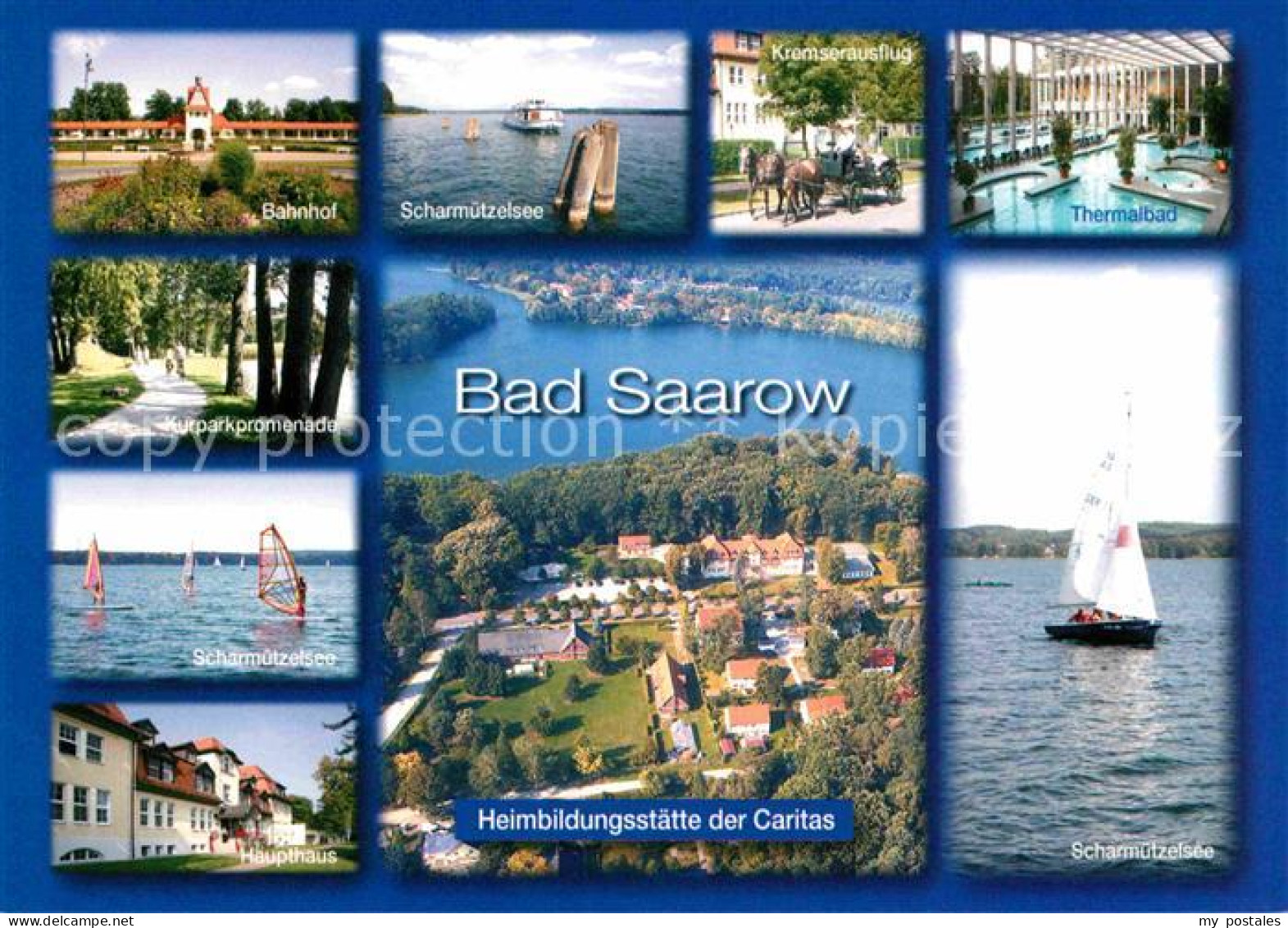 72721785 Bad Saarow Kurparkpromenade Thermalbad Scharmuetzelsee Haupthaus Bad Sa - Bad Saarow