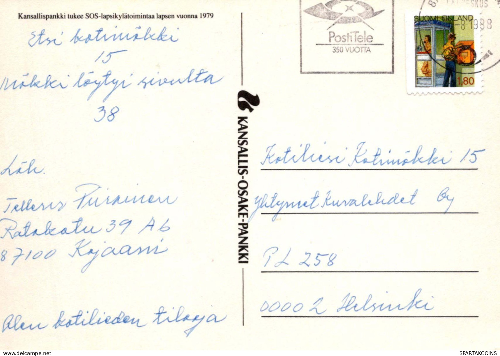 BAMBINO UMORISMO Vintage Cartolina CPSM #PBV230.A - Cartoline Umoristiche