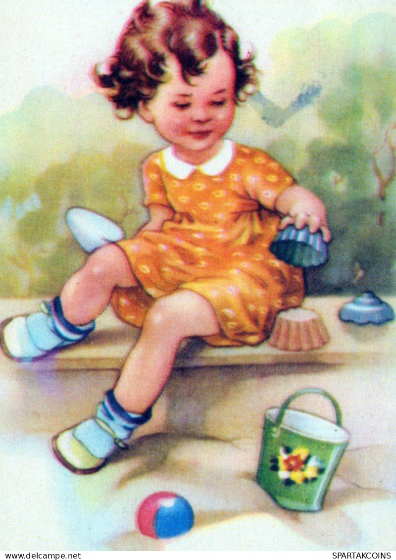 ENFANTS Portrait Vintage Carte Postale CPSM #PBV061.A - Abbildungen