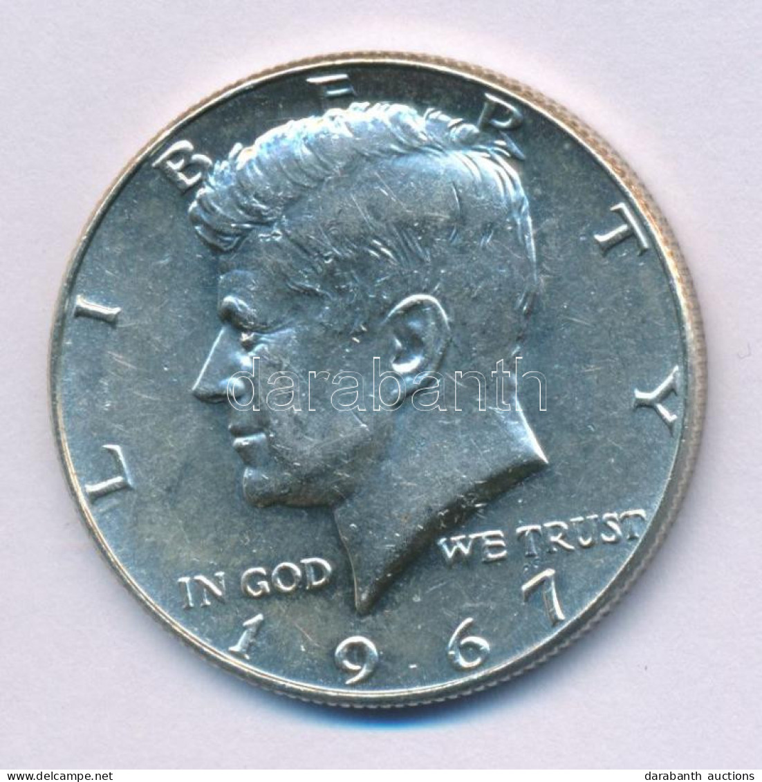 Amerikai Egyesült Államok 1967. 1/2$ Ag "Kennedy" T:UNC,AU USA 1967. 1/2 Dollar Ag "Kennedy" C:UNC,AU Krause KM#202a - Ohne Zuordnung