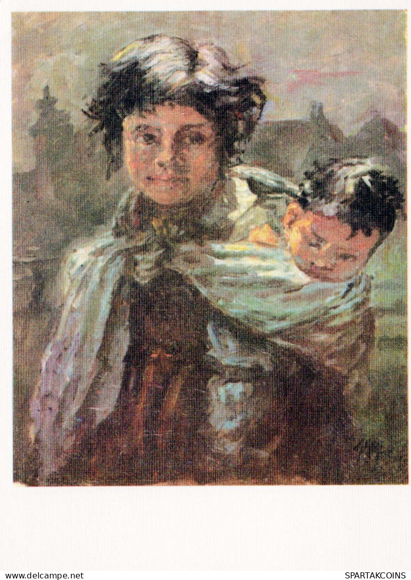 NIÑOS Escenas Paisajes Vintage Tarjeta Postal CPSM #PBU538.A - Scenes & Landscapes