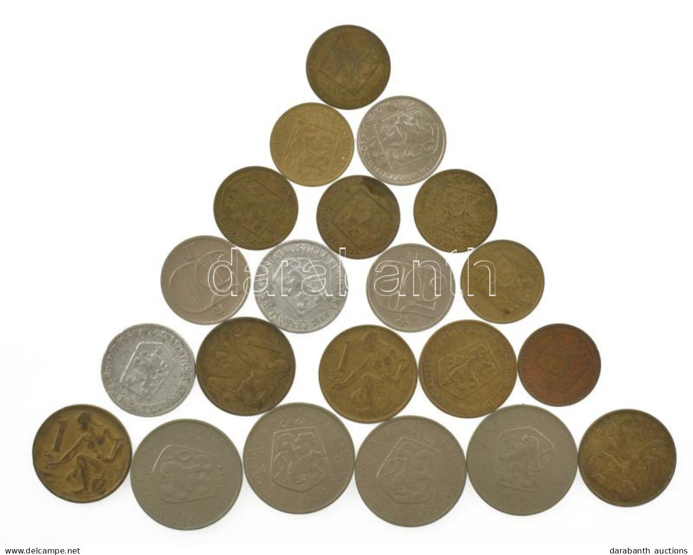 Csehszlovákia 1964-1985. 21db-os Vegyes Fémpénz Tétel T:XF-F Czechoslovakia 1964-1985. 21pcs Of Mixed Coin Lot C:XF-F - Unclassified