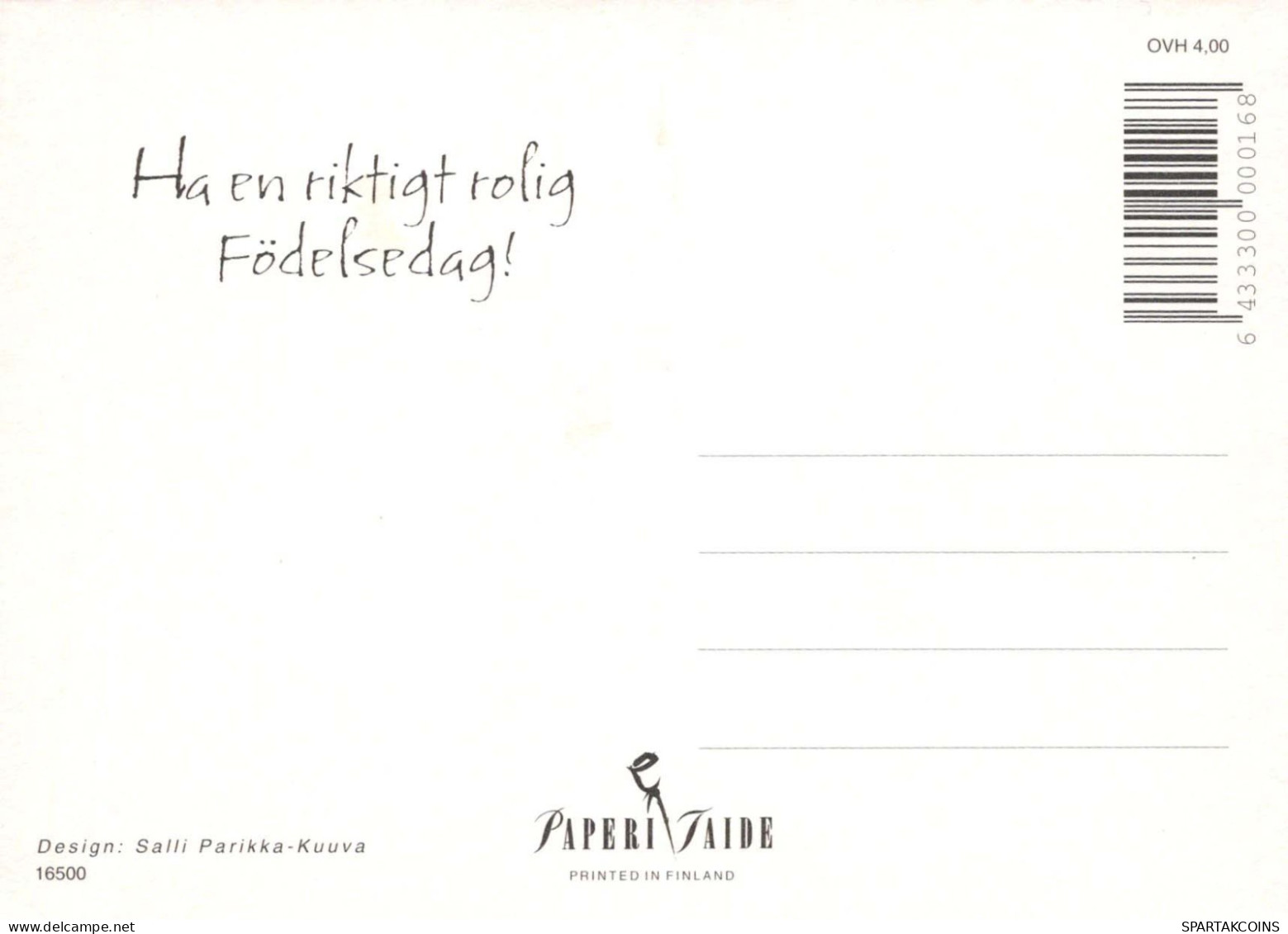 ALLES GUTE ZUM GEBURTSTAG 5 Jährige JUNGE KINDER Vintage Ansichtskarte Postkarte CPSM Unposted #PBU076.A - Geburtstag