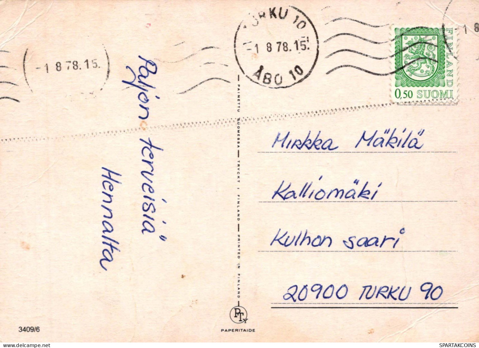 CHILDREN Scenes Landscapes Vintage Postal CPSM #PBT401.A - Szenen & Landschaften