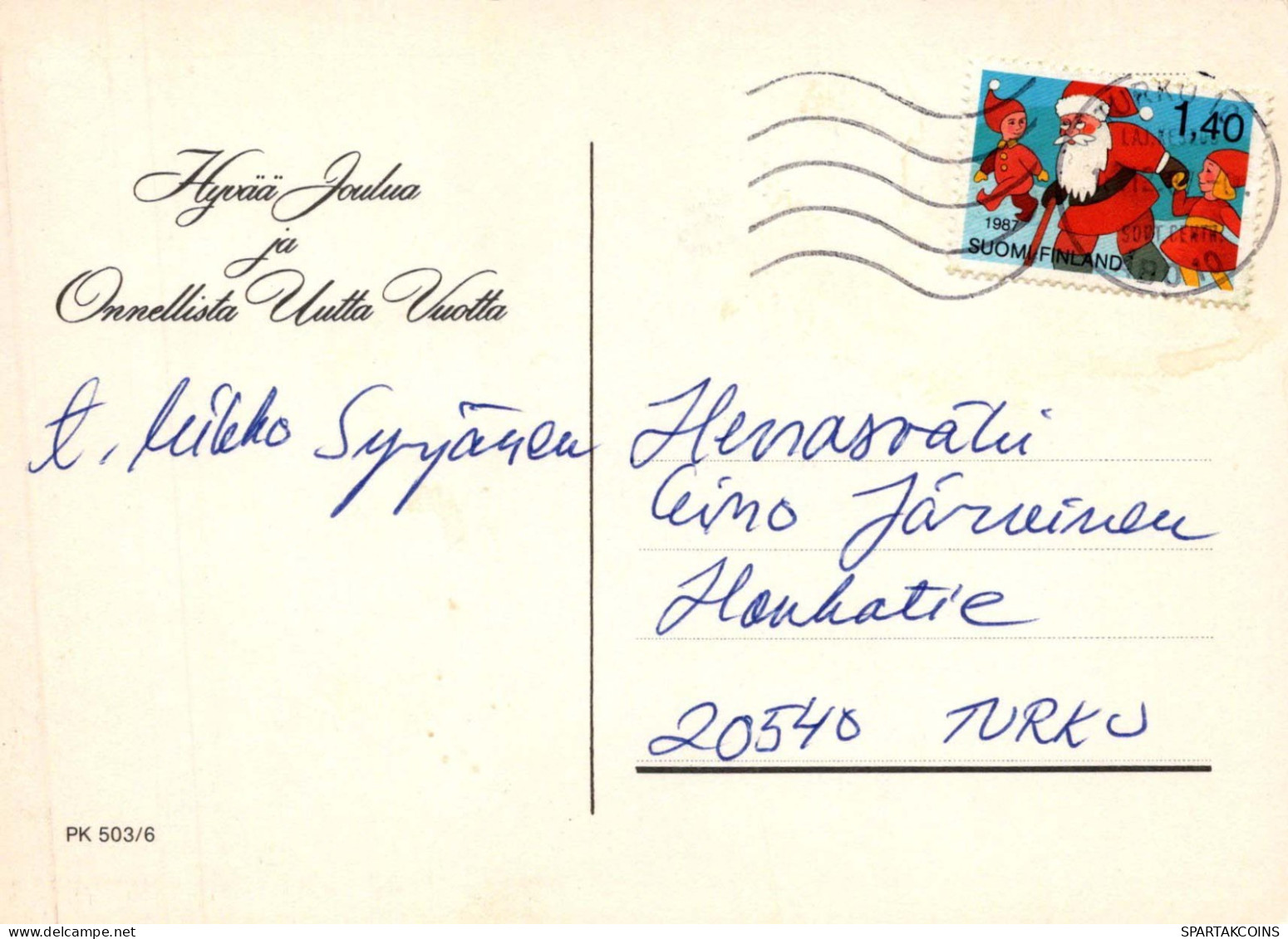 NIÑOS Escenas Paisajes Vintage Tarjeta Postal CPSM #PBT007.A - Scènes & Paysages