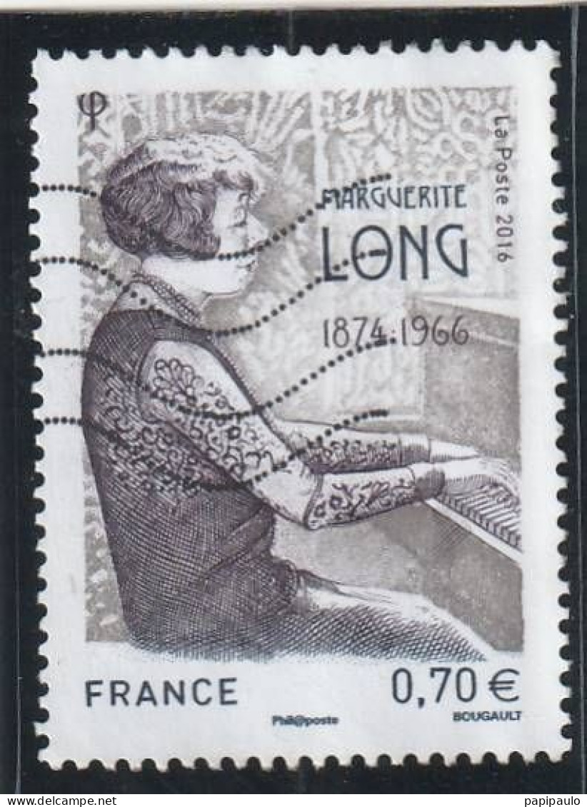FRANCE 2016  Y&T 5032  Marguerite LONG - Used Stamps