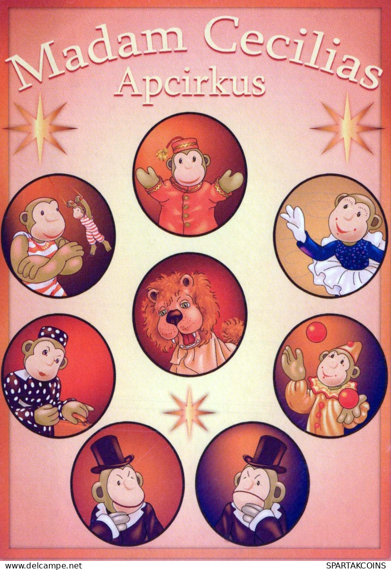 SCIMMIA Animale Vintage Cartolina CPSM #PBR991.A - Monkeys