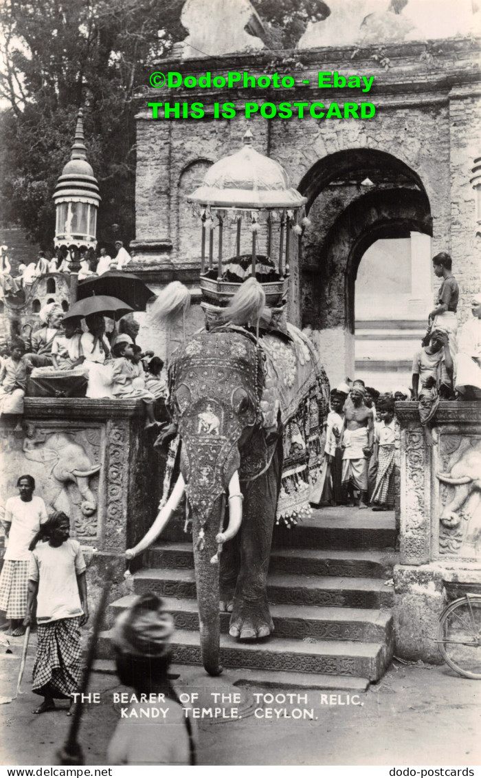 R420995 Ceylon. Kandy Temple. The Bearer Of The Tooth Relic. Plate. No. 34 - World