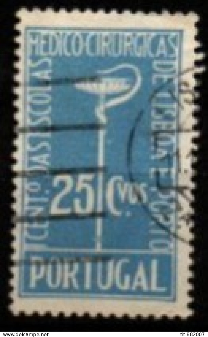 PORTUGAL   -   1937.   Y&T N° 585 Oblitéré  .  Caducée / Médecine - Unused Stamps