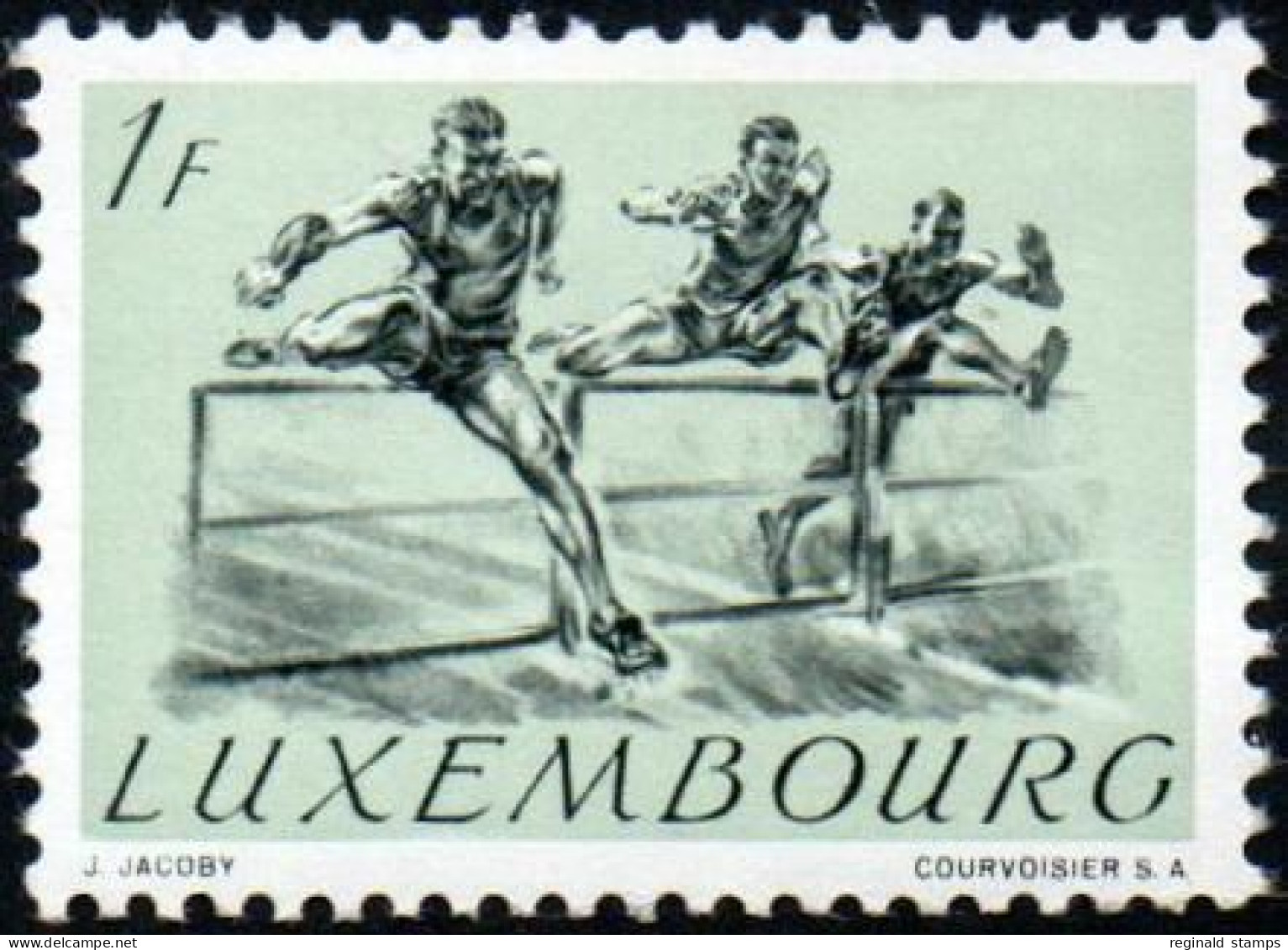 Luxembourg 1952 Olympic Games 1F, MNH ** Mi 495 (Ref: 1143) - Neufs