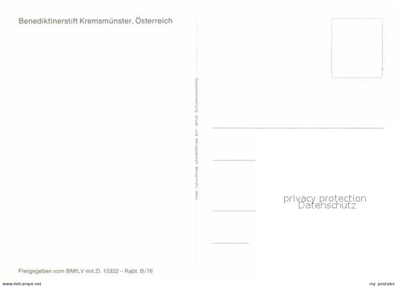 72720864 Kremsmuenster Fliegeraufnahme Benediktinerstift Kremsmuenster - Other & Unclassified