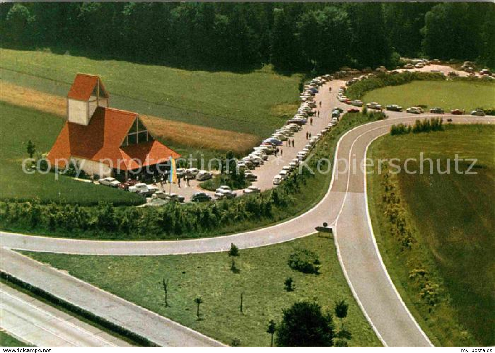 72720846 Adelsried Augsburg Autobahnkirche Maria Schutz Der Reisenden Adelsried  - Andere & Zonder Classificatie