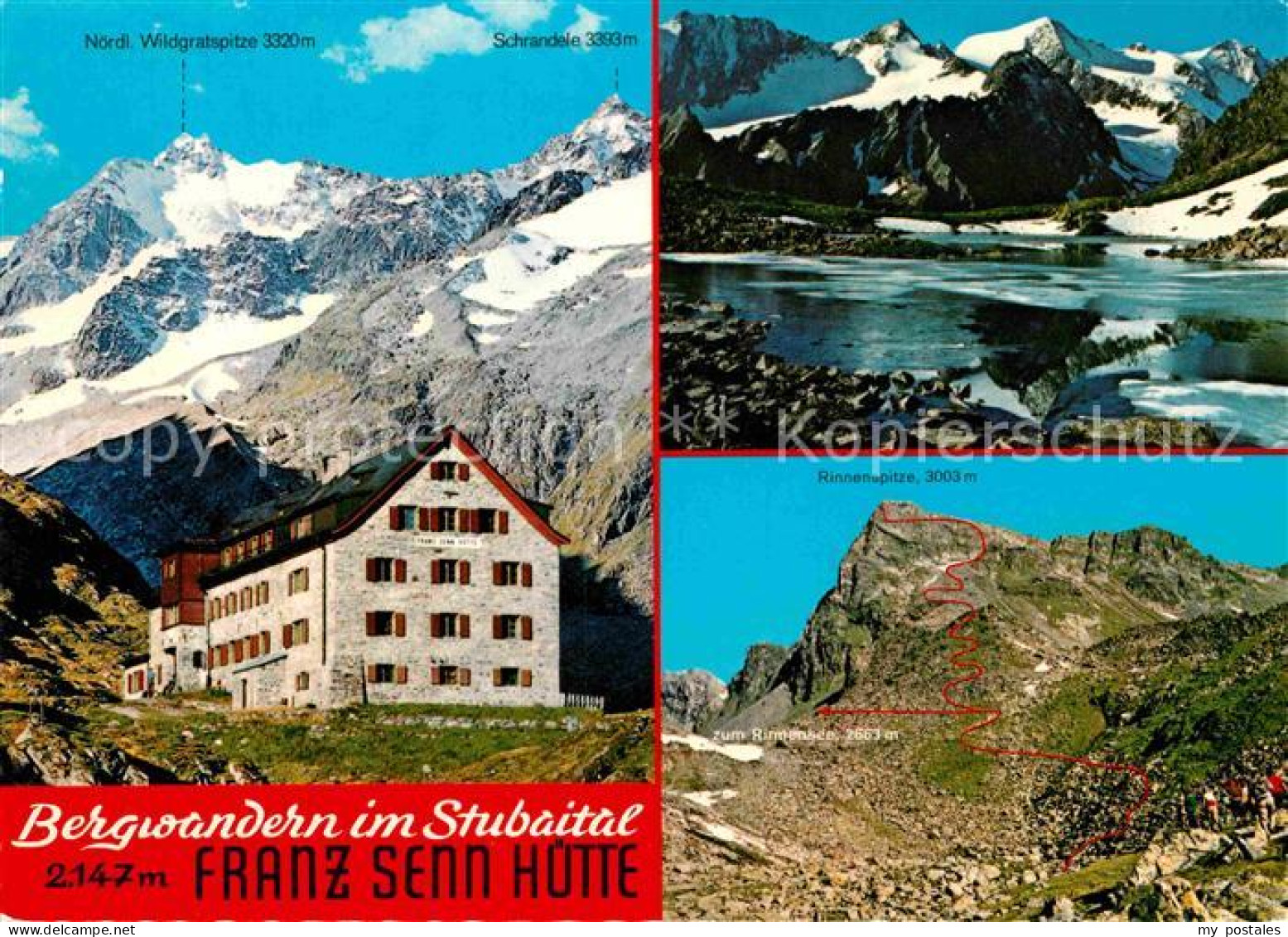 72720800 Neustift Brixen Suedtirol Franz Senn-Huette Stubaital Varba - Sonstige & Ohne Zuordnung