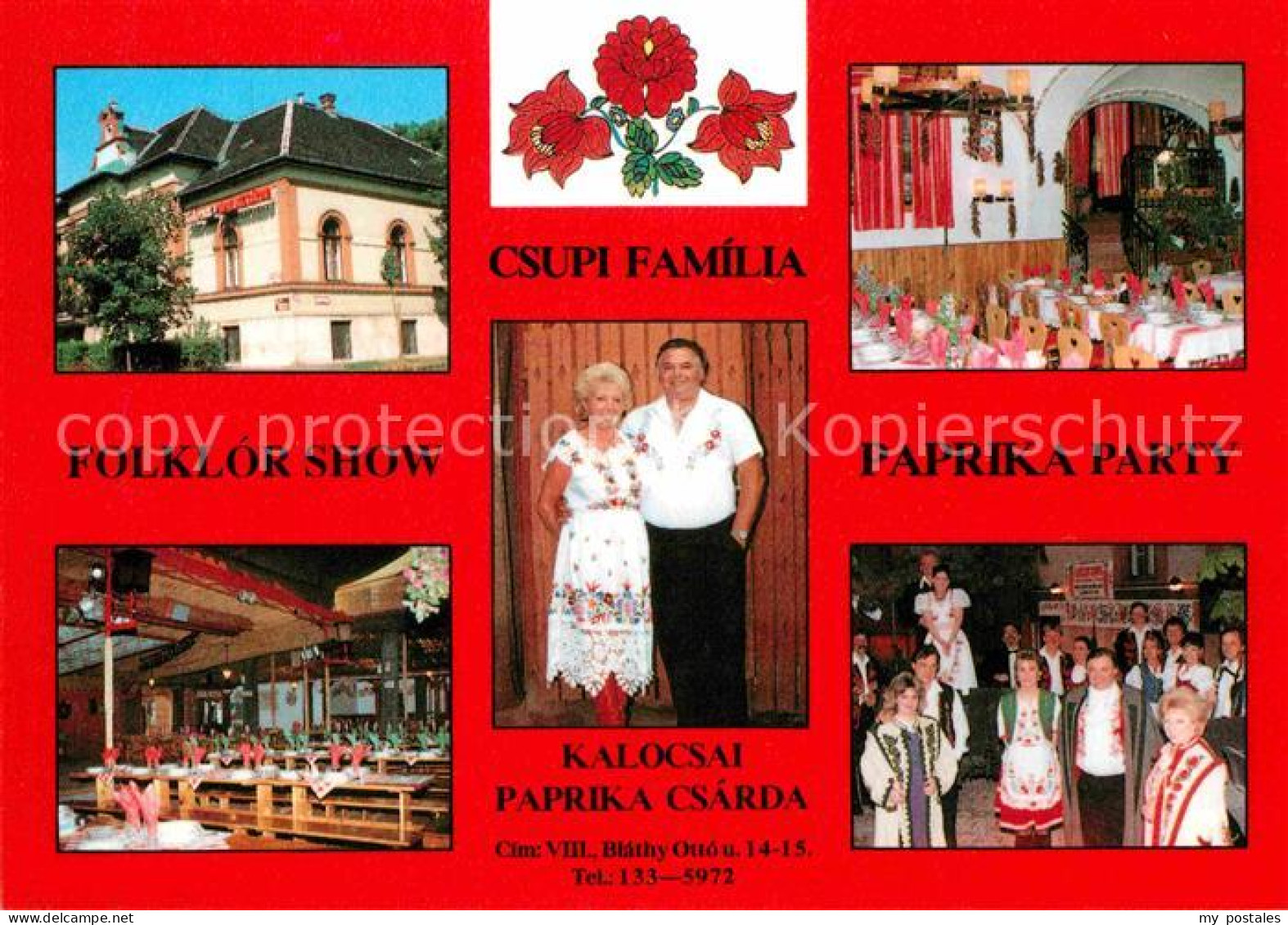 72720761 Kalocsa Paprika Csarda Tracht Folklore Show Restaurant Kalocsa - Hungary