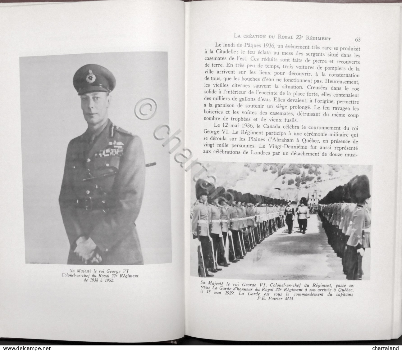 L. Lamontagne - Histoire Du Royal 22° Regiment - Canada - Ed. 1964 - Sonstige & Ohne Zuordnung