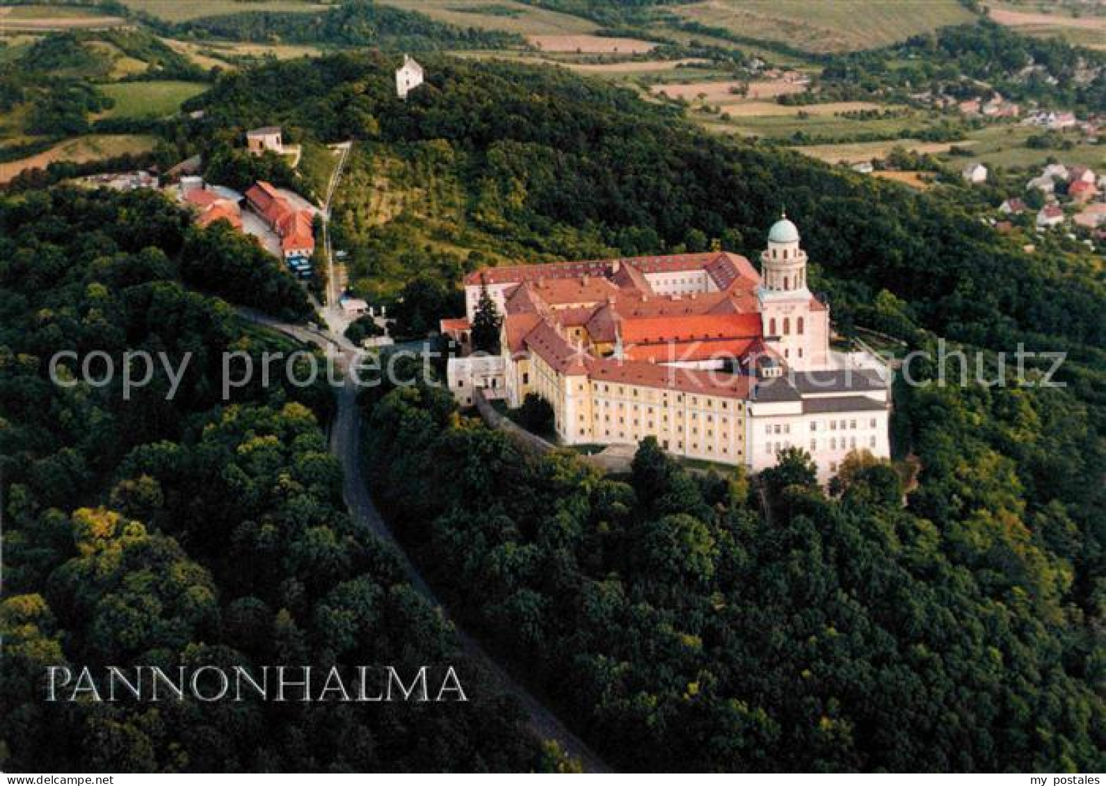 72720755 Pannonhalma Archabbey Fliegeraufnahme Erzabtei  Ungarn - Ungarn