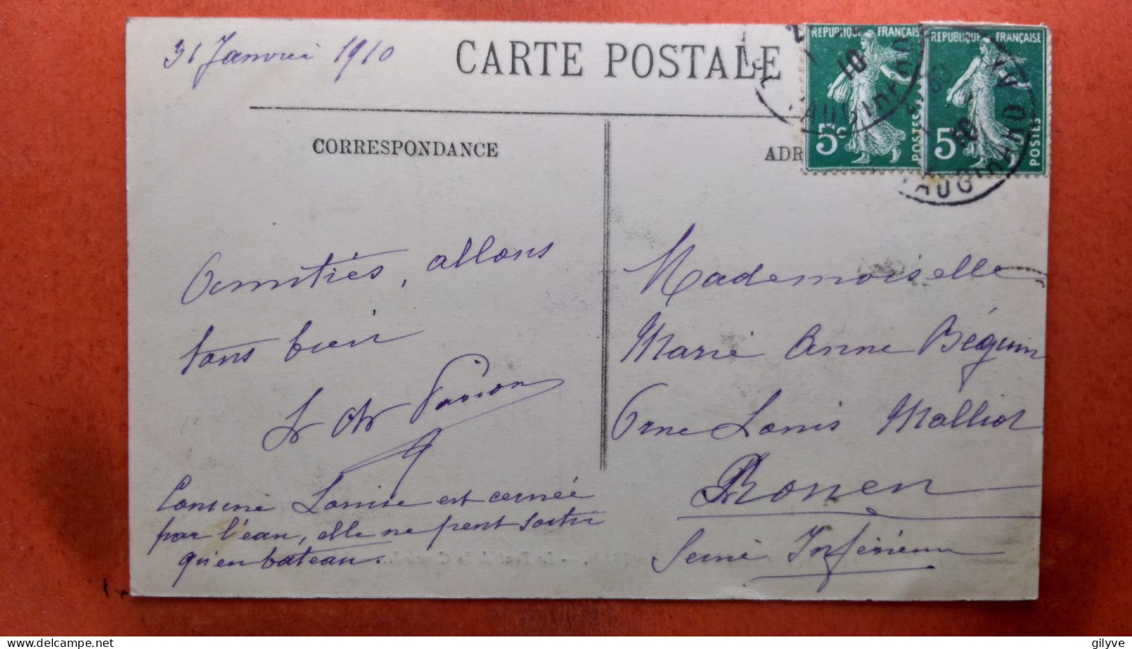 CPA (75) Inondations De Paris.1910. Le Pont De La Concorde.   (7A.850) - Inondations De 1910