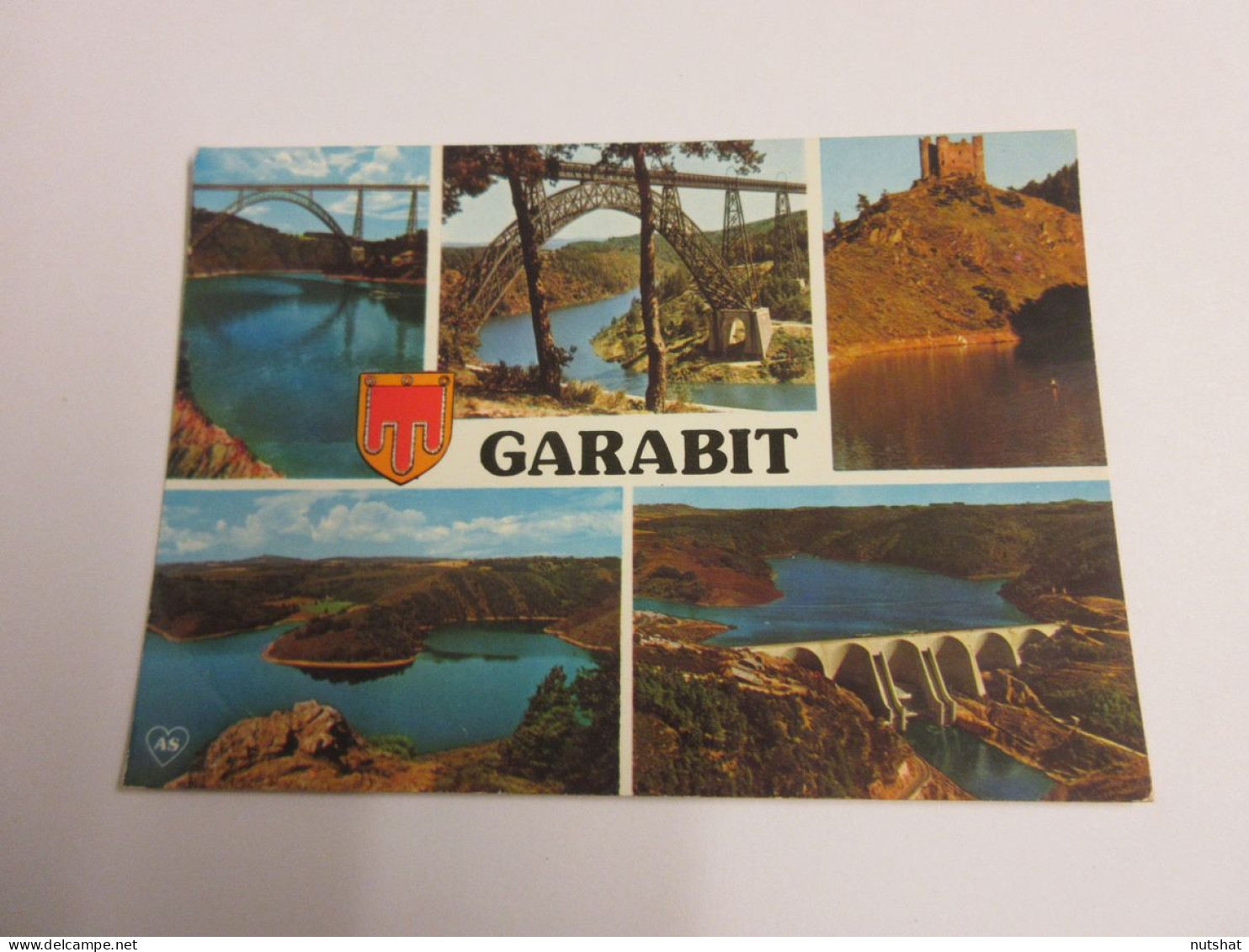 CP CARTE POSTALE CANTAL GARABIT VIADUC VUES DIVERSES - Ecrite En 1989 - Autres & Non Classés