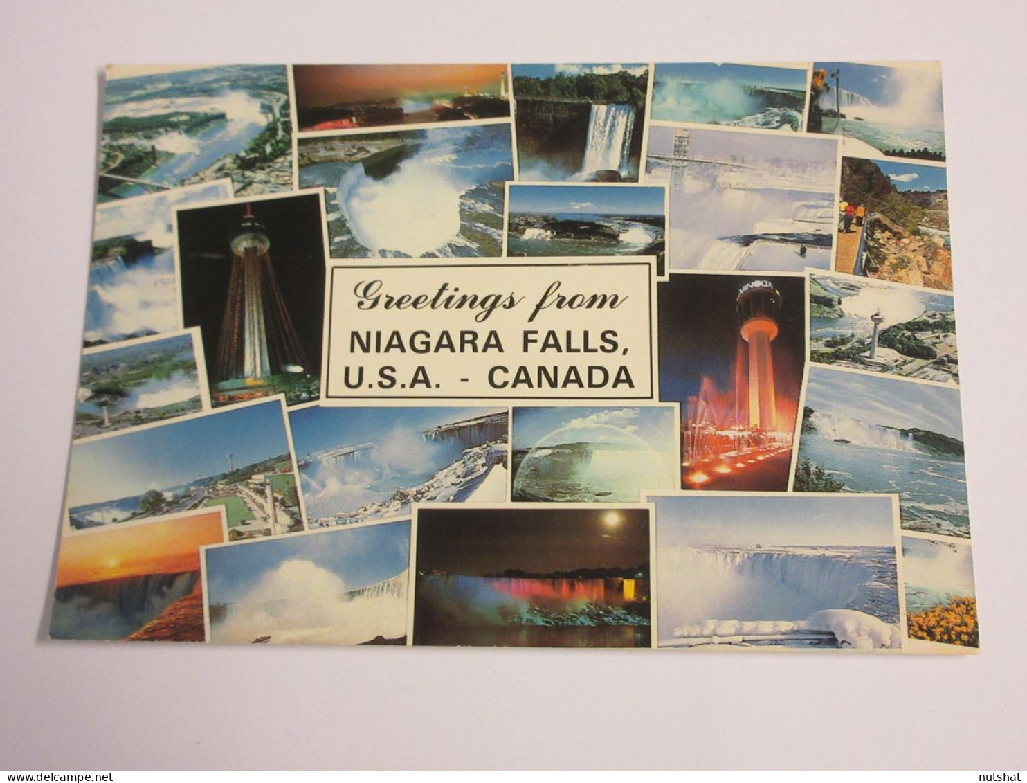 CP CARTE POSTALE CANADA ONTARIO CHUTES Du NIAGARA - Ecrite - Niagara Falls