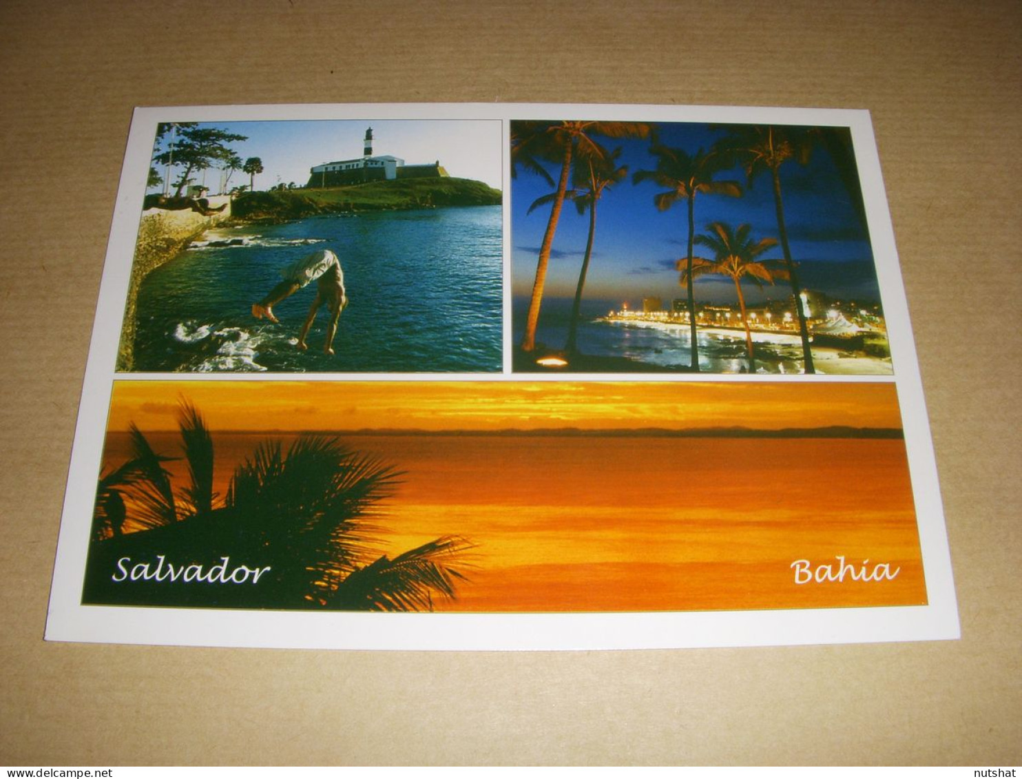 CP CARTE POSTALE BRESIL SALVADOR BAHIA - ECRITE - Salvador De Bahia