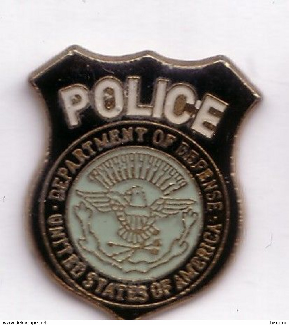 PP101 Pin's  Militaire écusson Police FBI USA Achat Immédiat Immédiat - Police