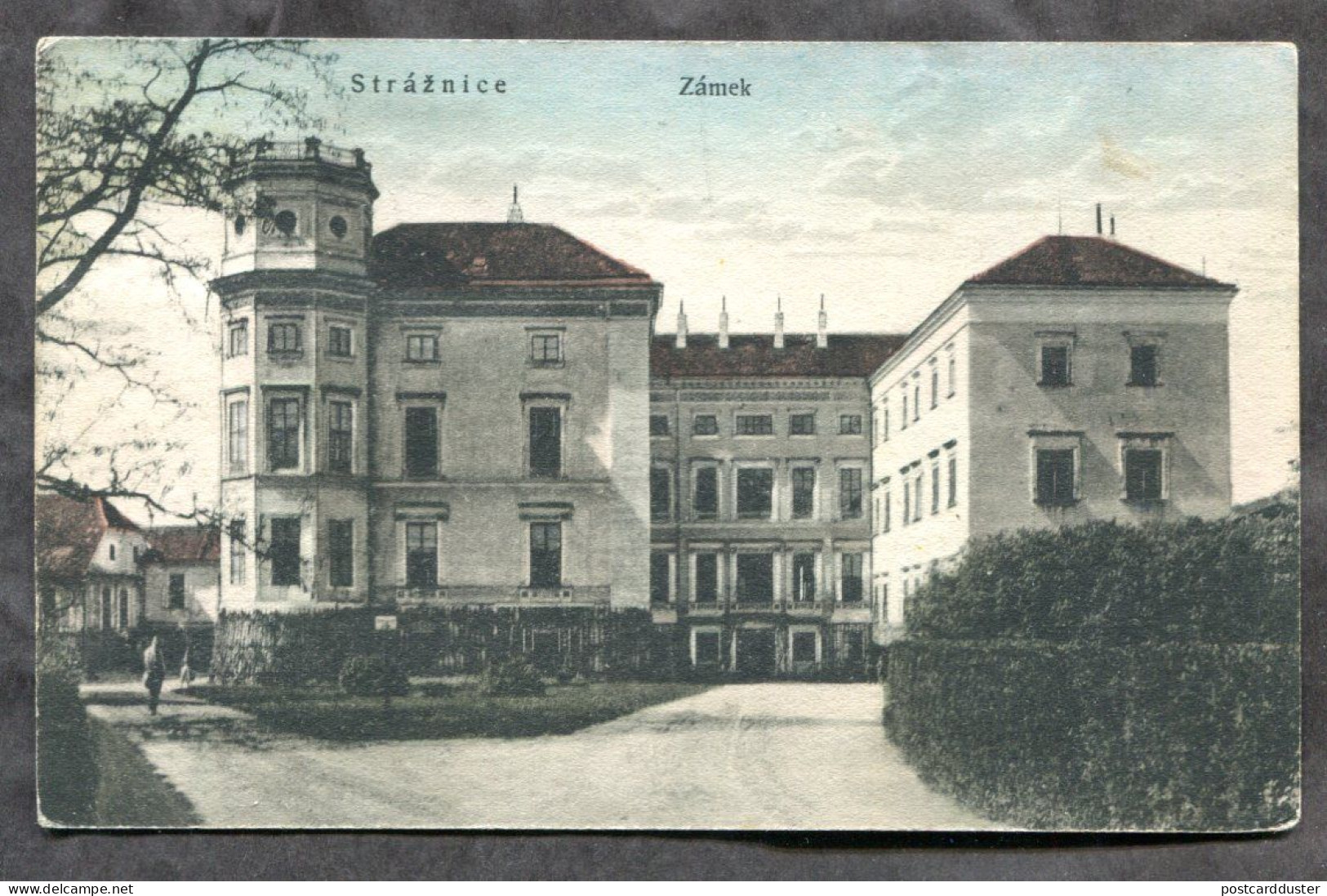 Strážnice Czechia 1924 Zamek. Castle. Postcard (h721) - Tschechische Republik