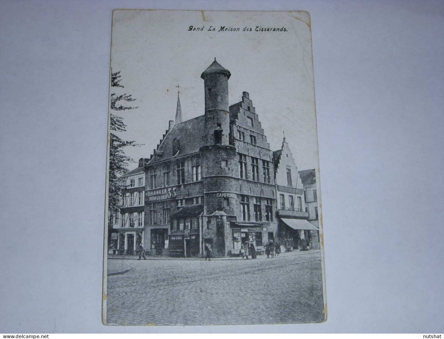 CP CARTE POSTALE BELGIQUE GAND EXPOSITION UNIVERSELLE 1913 MAISON Des TISSERANDS - Gent