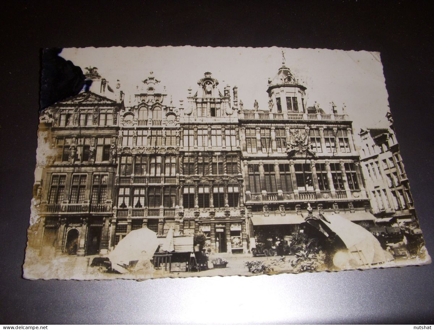 CP CARTE POSTALE BELGIQUE BRUXELLES MAISONS Des CORPORATIONS - ANCIENNE - ECRITE - Sonstige & Ohne Zuordnung