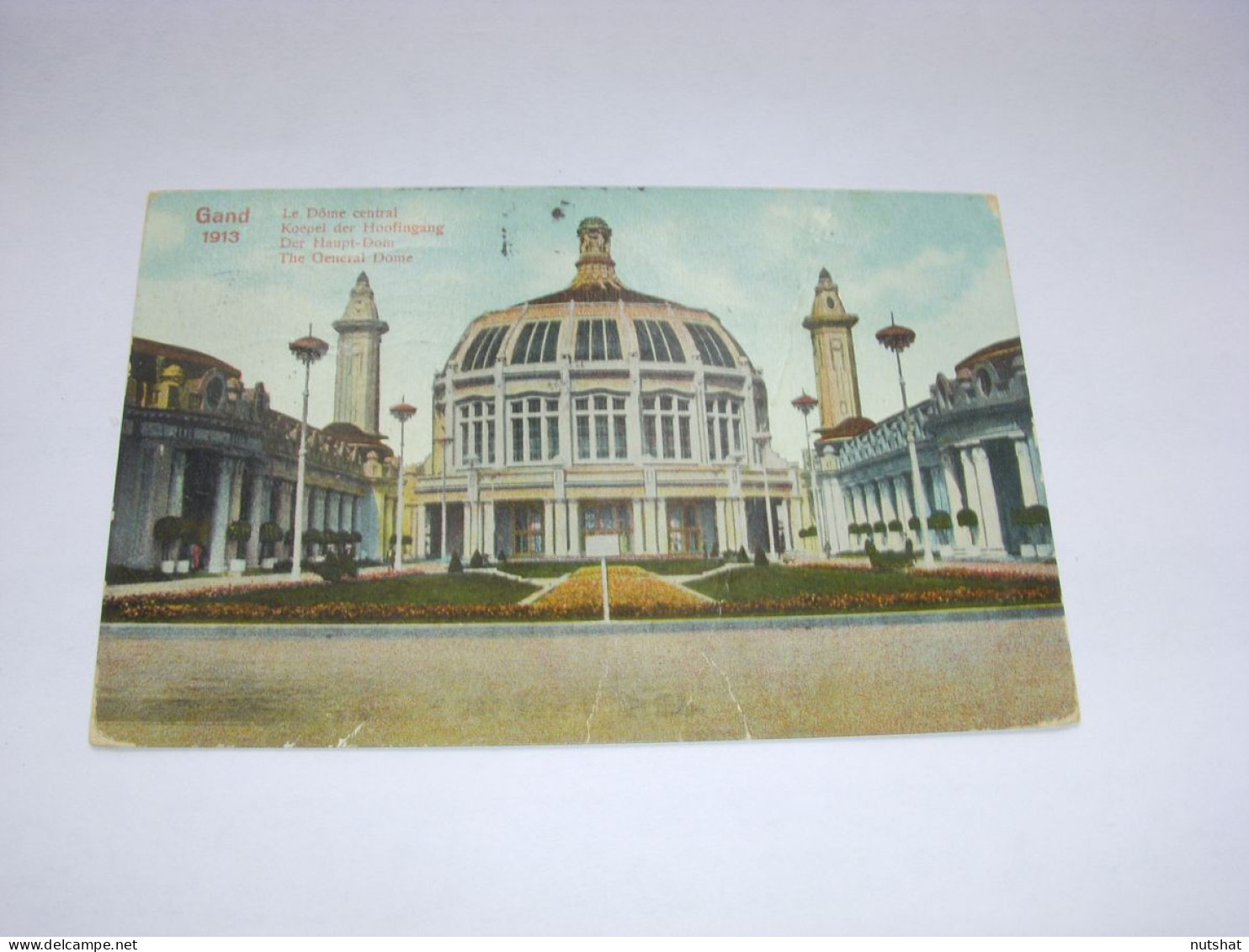 CP CARTE POSTALE BELGIQUE GAND Le DOME CENTRAL - Ecrite - Gent