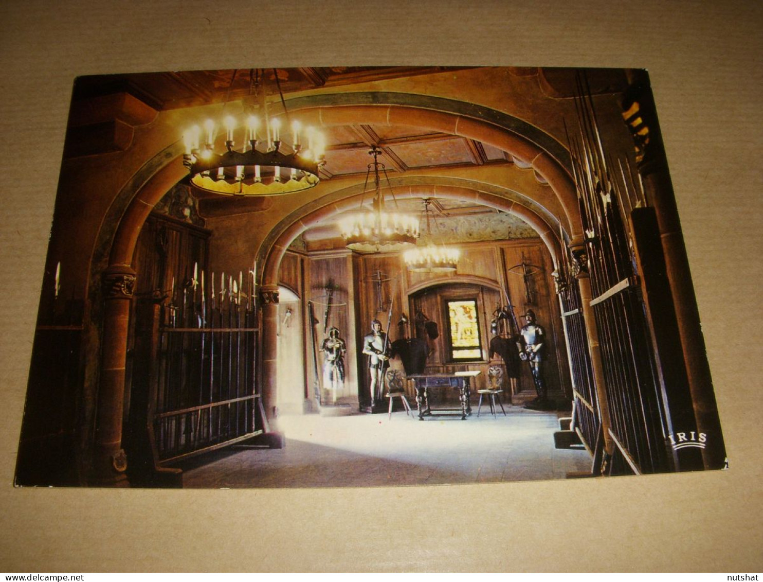 CP CARTE POSTALE BAS RHIN CHATEAU HAUT KOENIGSBOURG SALLE D'ARMES - VIERGE - Other & Unclassified