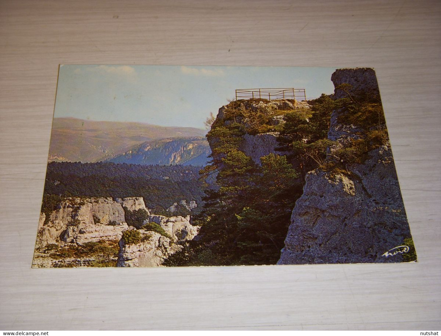 CP CARTE POSTALE AVEYRON MONTPELLIER Le VIEUX Le DOUMINAL - ECRITE En 1977 - Sonstige & Ohne Zuordnung