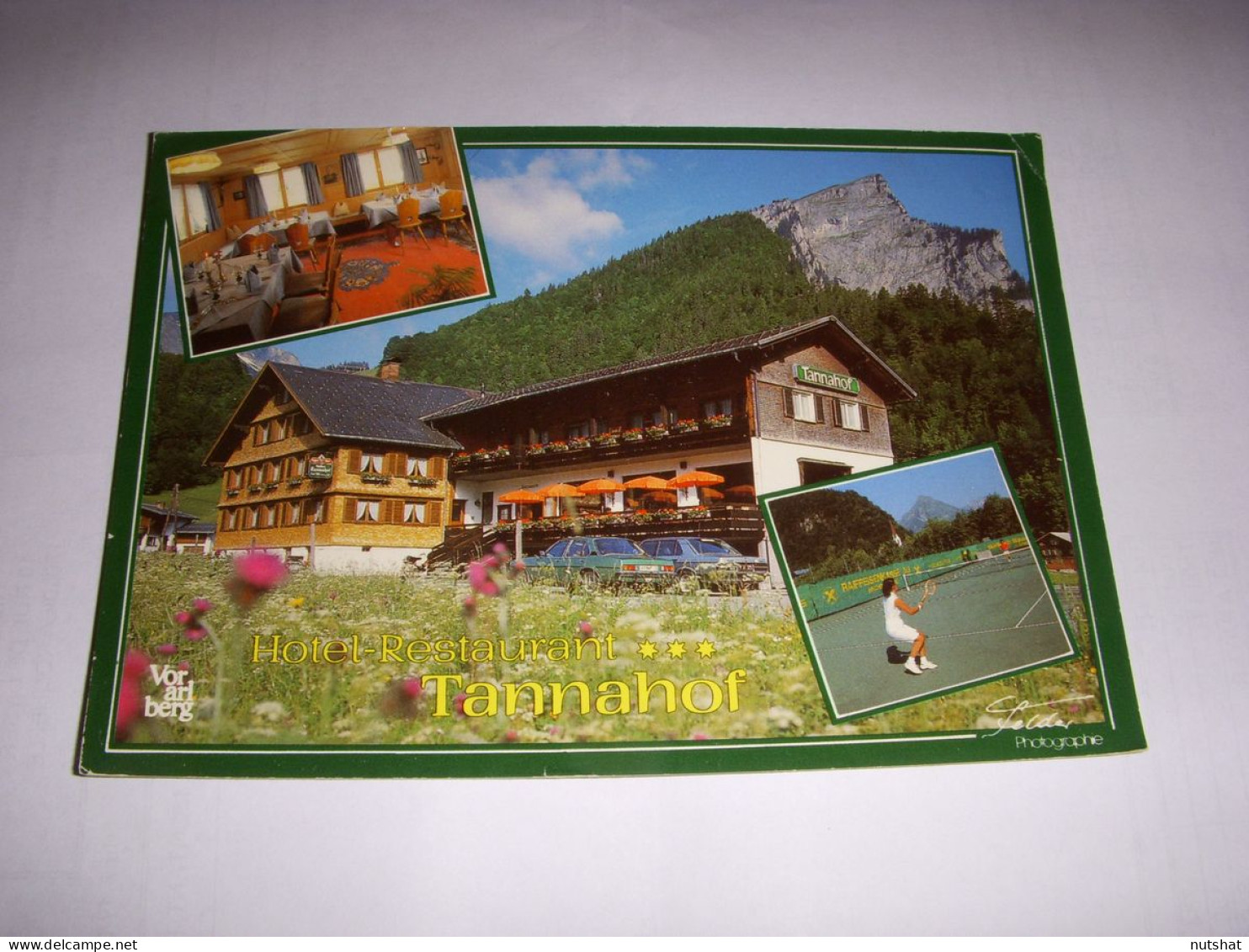 CP CARTE POSTALE AUTRICHE HOTEL RESTAURANT TANNAHOF - ECRITE - Sonstige & Ohne Zuordnung