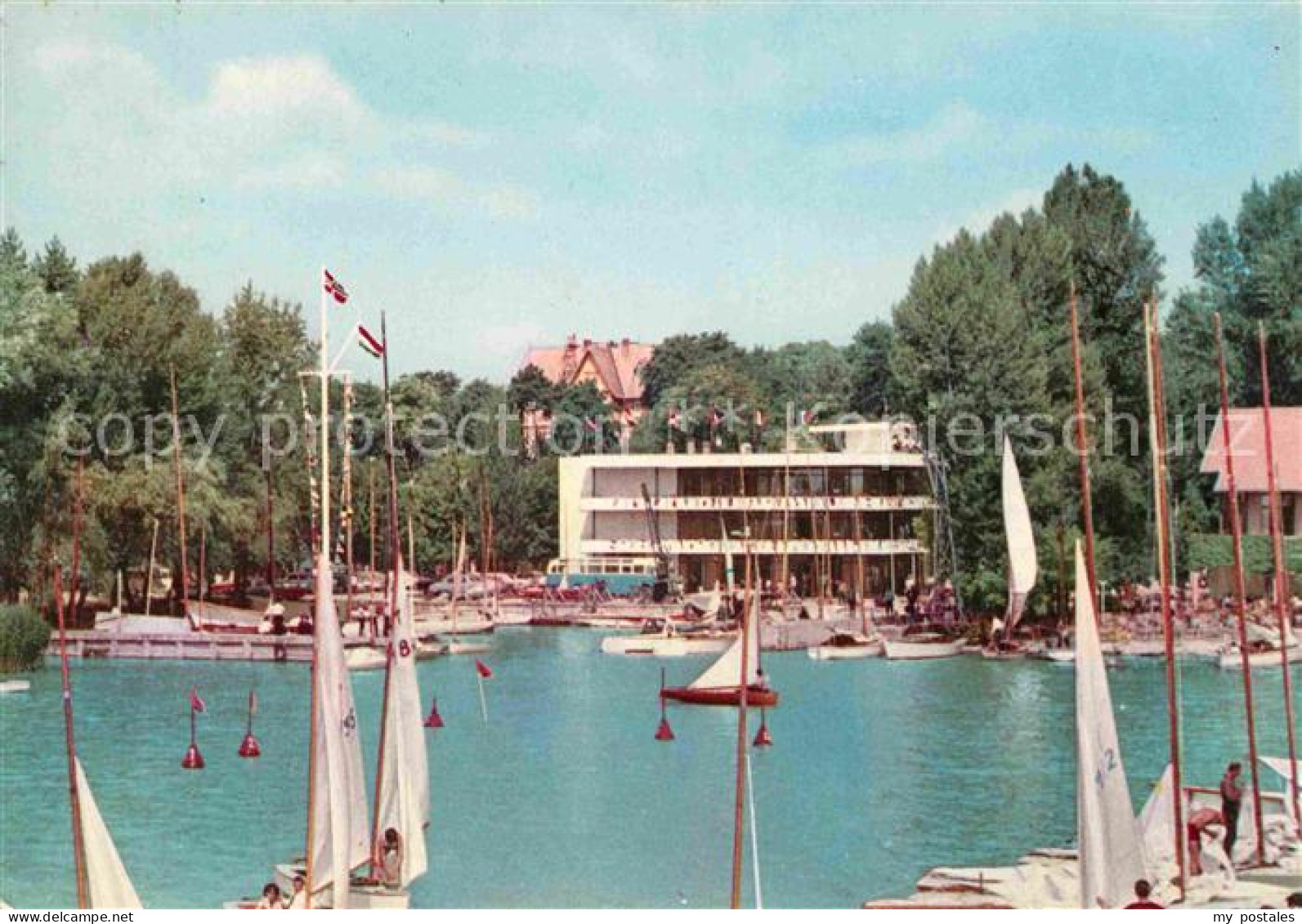 72720717 Balatonfuered Vitorlas Club Yachtclub Ungarn - Hongrie