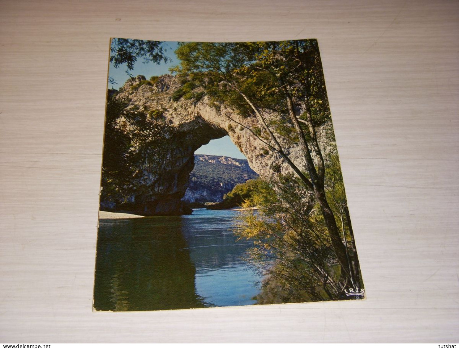 CP CARTE POSTALE ARDECHE PONT D'ARC - ECRITE En 1972 - Vallon Pont D'Arc