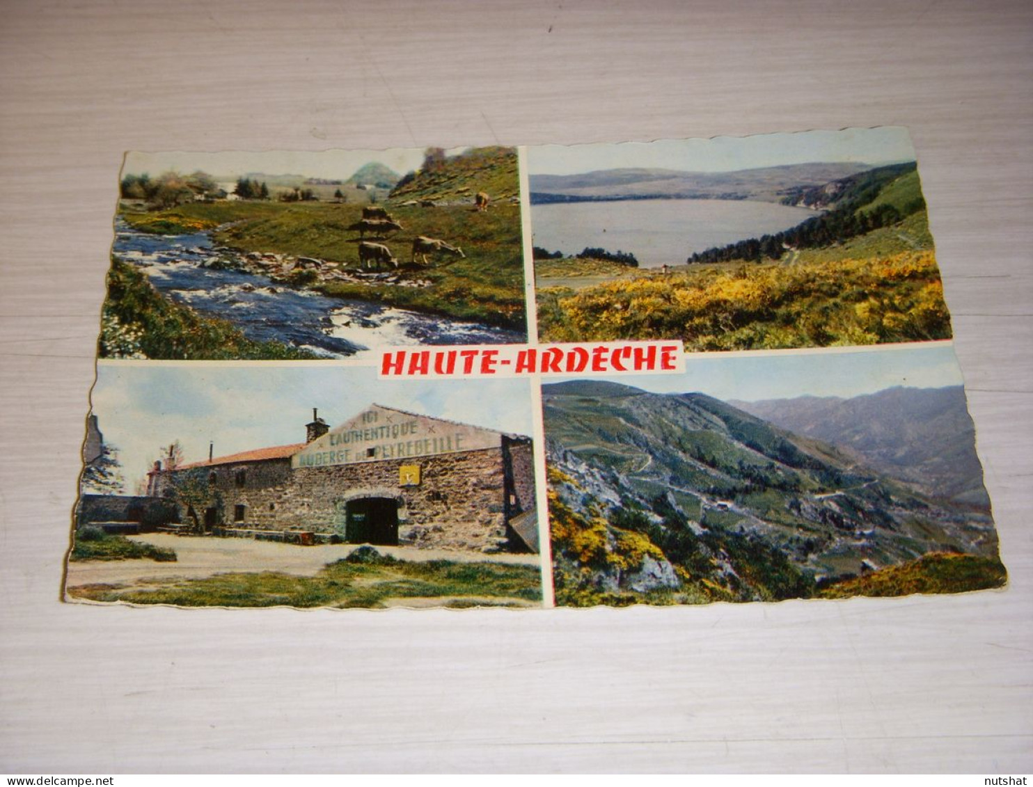 CP CARTE POSTALE ARDECHE La LOIRE GERBIER De JONC PEYREBEILLE - ECRITE En 1964 - Autres & Non Classés