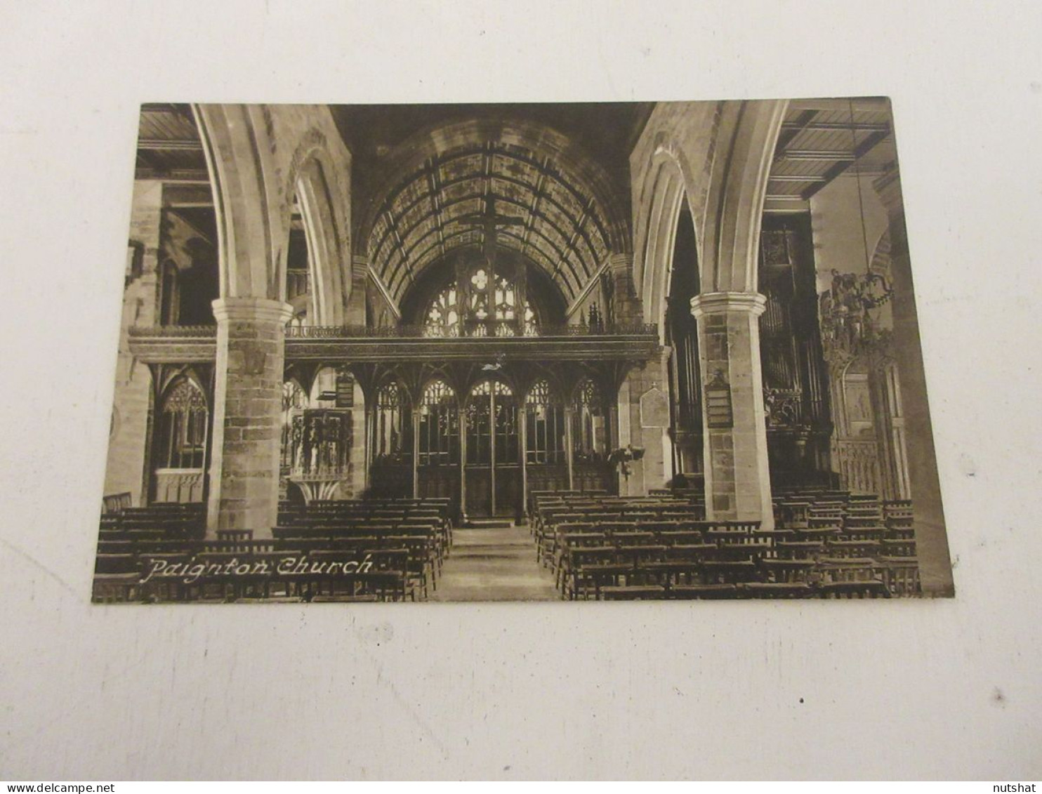 CP CARTE POSTALE ANGLETERRE PAINGTON CHURCH EGLISE - Vierge - Other & Unclassified