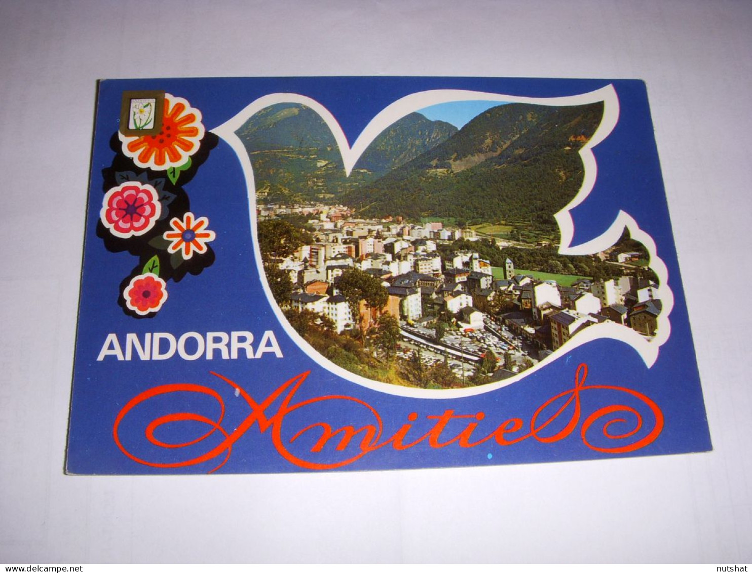 CP CARTE POSTALE ANDORRE VUE GENERALE - ECRITE En 1985 - Andorre